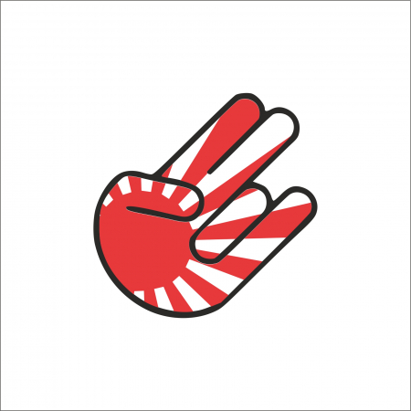 STICKERE PRINTATE - STICKER JDM HAND