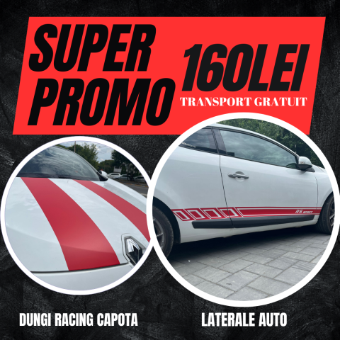 DIVERSE - Set Stickere laterale + Dungi Racing