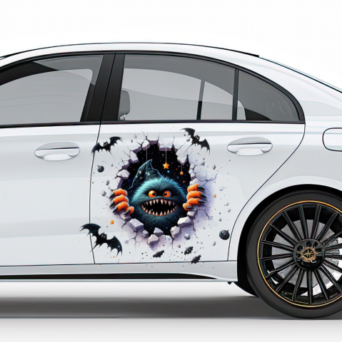 TOP VANZARI - STICKER DARK ALIEN
