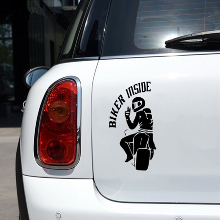 STICKERE MOTO/ATV - STICKER BIKER INSIDE