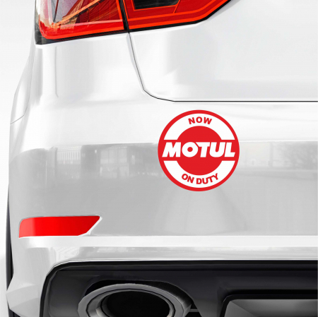 STICKERE JDM - STICKER MOTUL ON DUTY