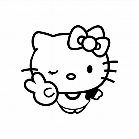 DIVERSE - STICKER HELLO KITTY OK