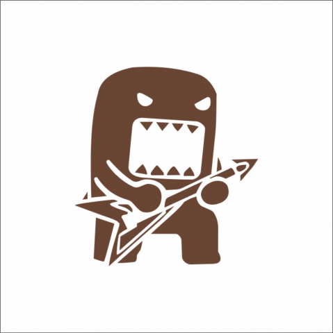 STICKERE JDM - STICKER DOMOKUN GUITAR
