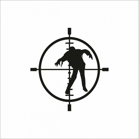 DIVERSE - STICKER ZOMBIE TARGET