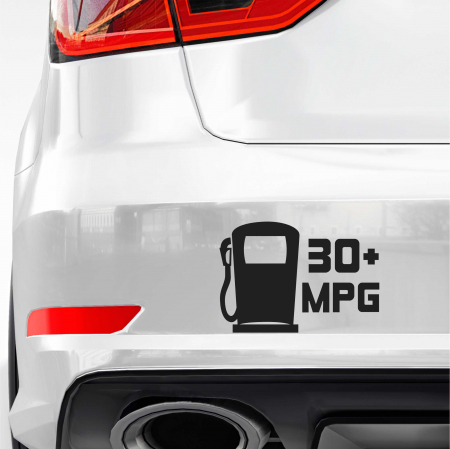 STICKERE JDM - STICKER 30 MPG JDM