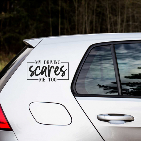 DIVERSE - STICKER MY DRIVING SCARES ME TOO