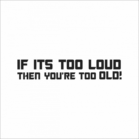 DIVERSE - STICKER IF IT'S TOO LOUD