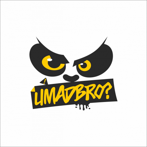 DIVERSE - STICKER U MAD BRO V2