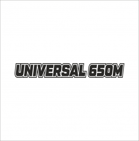 STICKERE UTILAJE AGRICOLE - STICKER UNIVERSAL 650M