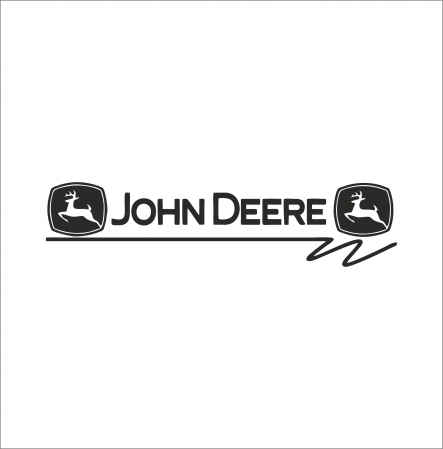 STICKERE UTILAJE AGRICOLE - STICKER JOHN DEERE LOGO