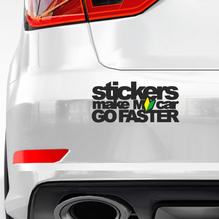 STICKERE JDM - STICKER JDM GOES FASTER