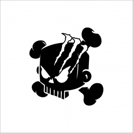 STICKERE JDM - STICKER SKULL MONSTER