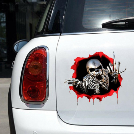 STICKERE PRINTATE - STICKER CRANIU PRINT