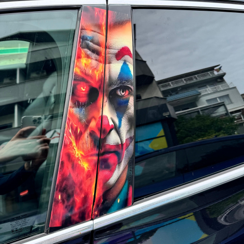 TOP VANZARI - STICKER JOKER FIRE