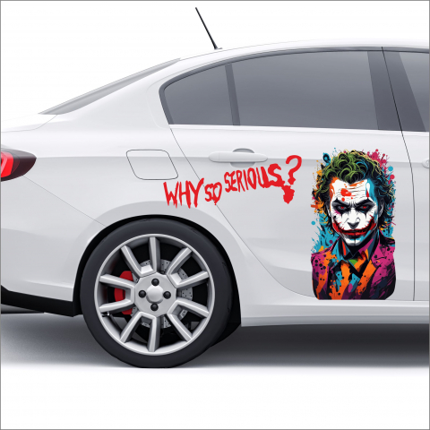 STICKERE PRINTATE - STICKER JOKER WATERCOLOR NR. 2