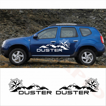 DACIA - STICKER LATERALE DACIA DUSTER NR.3