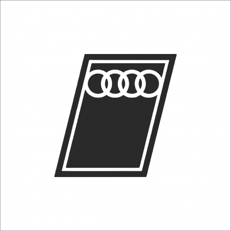 AUDI - STICKER AUDI LOGO