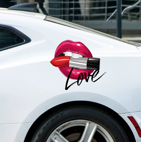 18+ STICKER - STICKER LIPS NR.2