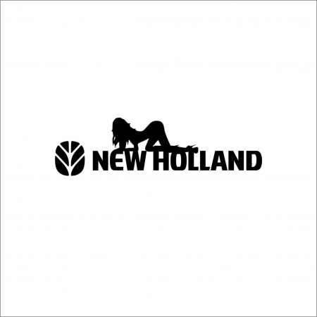 STICKERE UTILAJE AGRICOLE - STICKER NEW HOLAND WOMEN NR.1