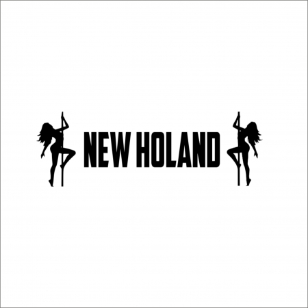 STICKERE UTILAJE AGRICOLE - STICKER NEW HOLAND WOMEN NR.2