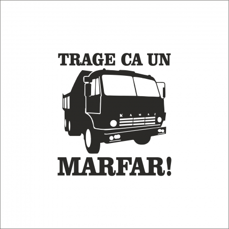 DIVERSE - STICKER TRAGE CA UN MARFAR