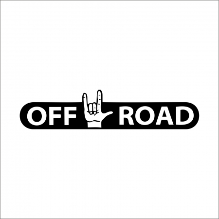 4X4/OFF ROAD STICKER - STICKER OFF ROAD ROCK