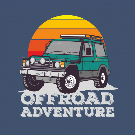 STICKERE PRINTATE - STICKER OFFROAD ADVENTURE