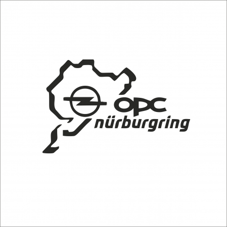 OPEL - STICKER OPC NURBURGRING