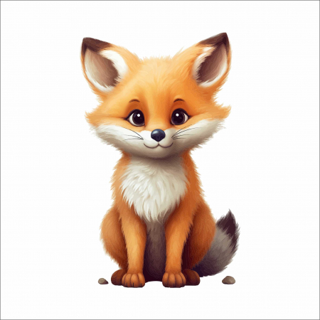 STICKERE CU ANIMALE - STICKER FOX