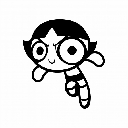 DIVERSE - STICKER POWERPUFF GIRL