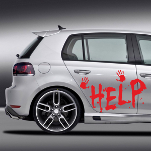 DIVERSE - STICKER HELP + 2 PALME