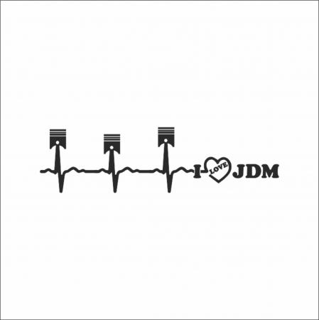 STICKERE JDM - STICKER PISTOANE JDM