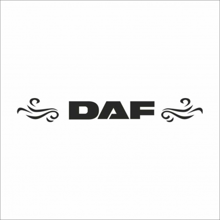 DAF - STICKER PARBRIZ DAF NR.7