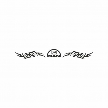 MAN - STICKER PARBRIZ MAN NR.11