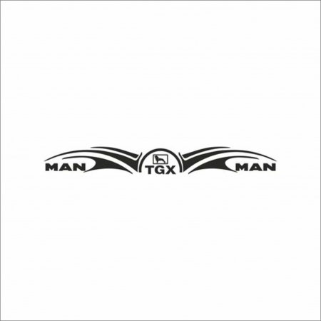 MAN - STICKER PARBRIZ MAN NR.3