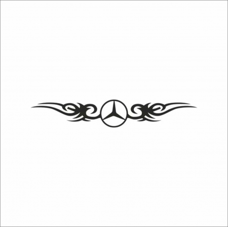 MERCEDES CAMIOANE - STICKER PARBRIZ MERCEDES V8