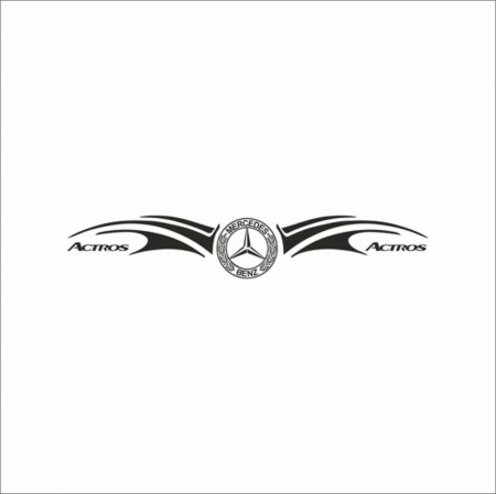 MERCEDES CAMIOANE - STICKER PARBRIZ MERCEDES ACTROS