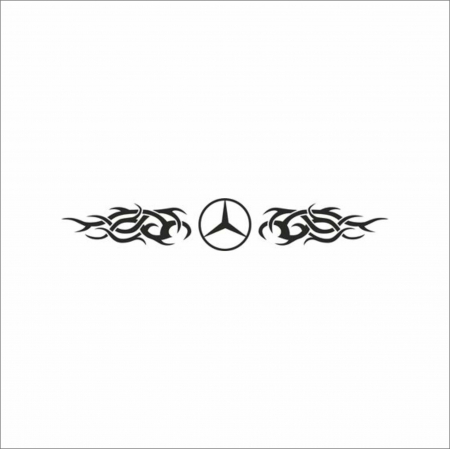 MERCEDES CAMIOANE - STICKER PARBRIZ MERCEDES V4