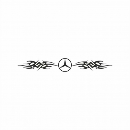 MERCEDES CAMIOANE - STICKER PARBRIZ MERCEDES V6