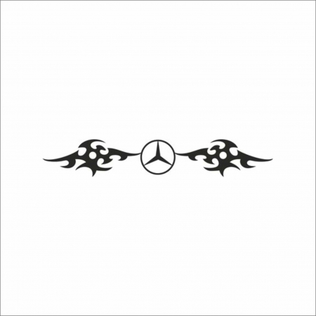 MERCEDES CAMIOANE - STICKER PARBRIZ MERCEDES V10