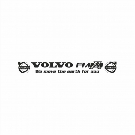 VOLVO CAMIOANE - STICKER PARBRIZ VOLVO FMX