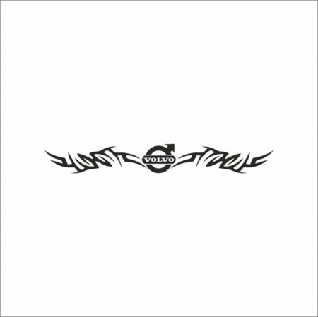 VOLVO CAMIOANE - STICKER PARBRIZ VOLVO TRIBAL LOGO