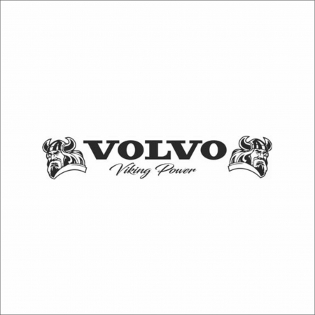VOLVO CAMIOANE - STICKER PARBRIZ VOLVO VIKING POWER