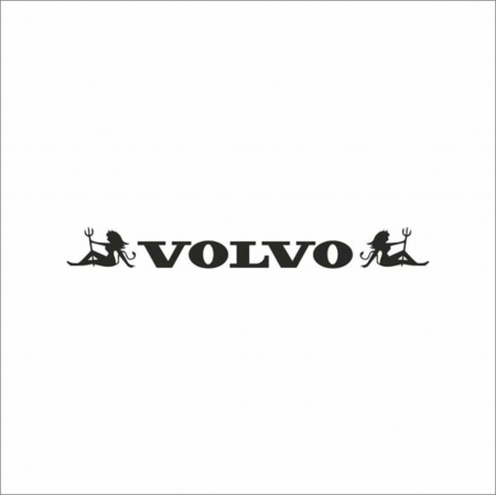 VOLVO CAMIOANE - STICKER PARBRIZ VOLVO EVIL WOMEN