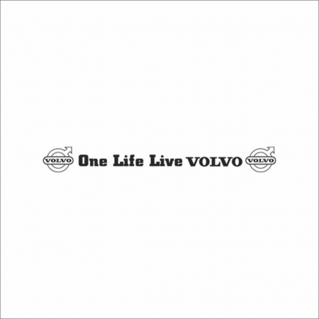 VOLVO CAMIOANE - STICKER PARBRIZ VOLVO ONE LIFE