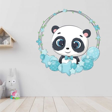 STICKERE DE PERETE - STICKER PERETE BABY PANDA