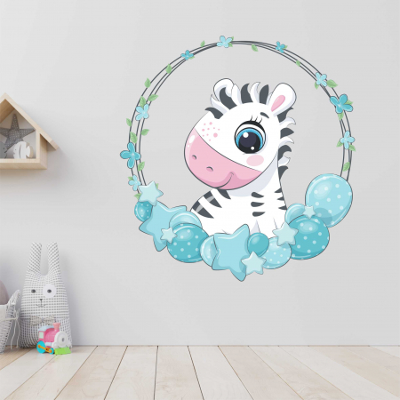 STICKERE DE PERETE - STICKER PERETE BABY ZEBRA
