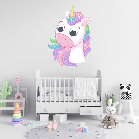 STICKERE COPII - STICKER PERETE UNICORN V3