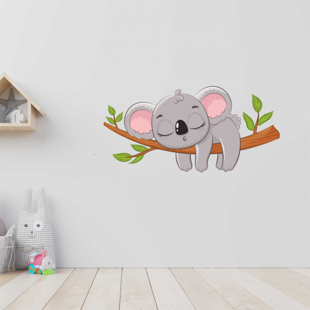 STICKERE DE PERETE - STICKER PERETE KOALA PE CREANGA V2