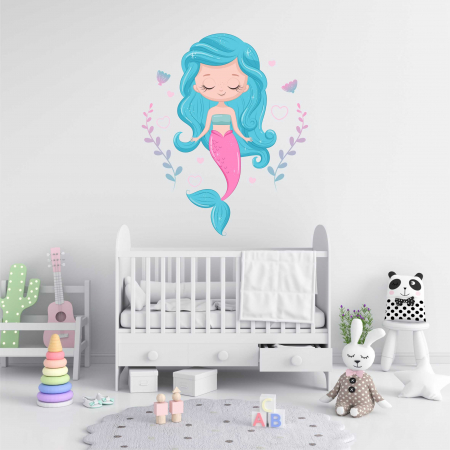 STICKERE DE PERETE - STICKER PERETE SIRENA V2